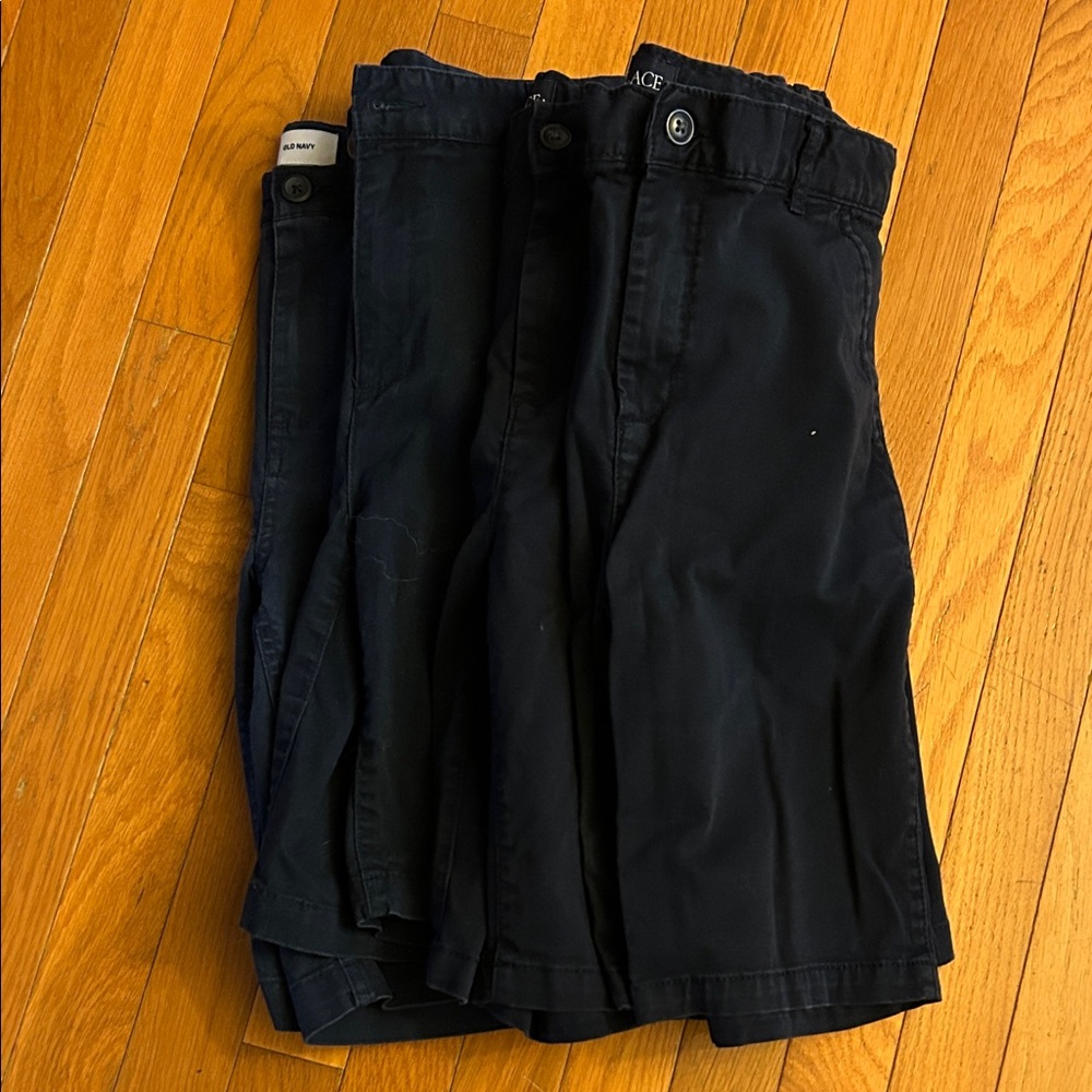 4 pairs-The Children's Place Navy Blue Shorts